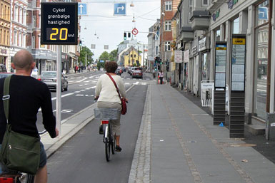 Cykelsti grønbølge